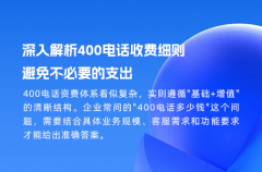 深入解析400电话收费细则，避免不必要的支出