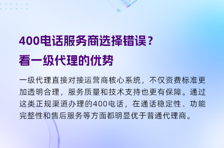 广告中添加400电话号码的三大核心优势