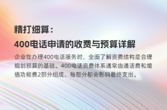 精打细算：400电话申请的收费与预算详解