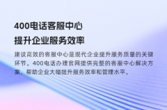 400电话客服中心，提升企业服务效率
