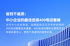 省钱不省质：中小企业的最佳选择400电话套餐